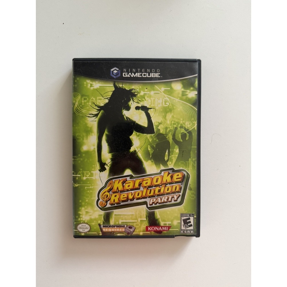 Karaoke Revolution Party Nintendo Gamecube. Case & Disc Included. No Manual.